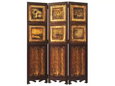 Folding Screen 3D model