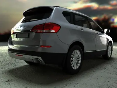 Haval h6 2018  3D model