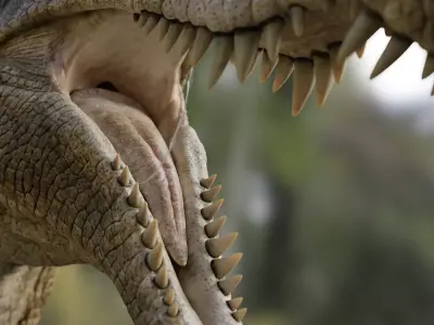 Spinosaurus bust for rendering 3D model