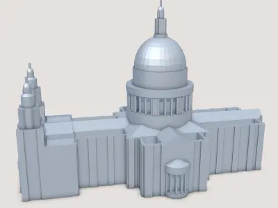 Cathedral 3D model