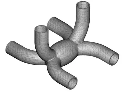 Innovative Copper U Fitting 3D print model