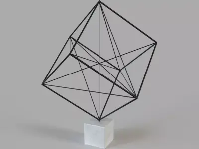 Apex Standing Sculpture 3D model