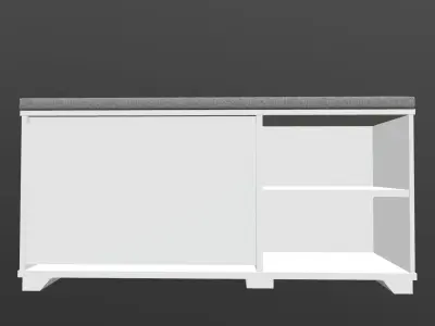Study Table 3D model