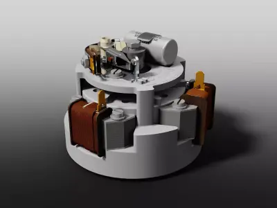 Ignition JAWA 50 23 motorcycle 3D model