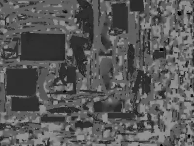 Santa Sleigh Full of Presents 3D Model Christmas Centerpiece Low-poly 3D model