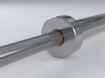 Eleiko Powerlifting set 3D model