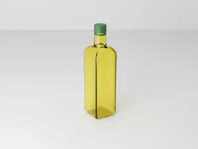 Oil bottle for home kitchen and indoor decoration  3D model