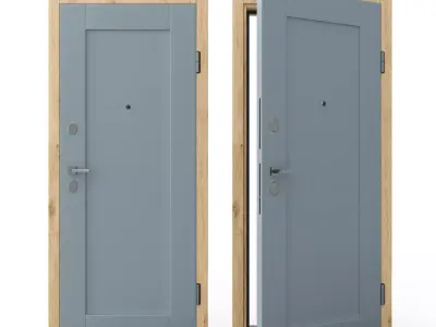 Zuoze Door 3D model
