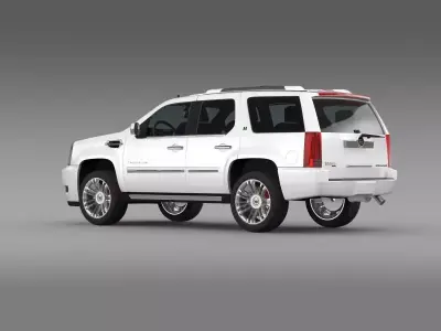 Cadillac Escalade Hybrid 2013 3D model
