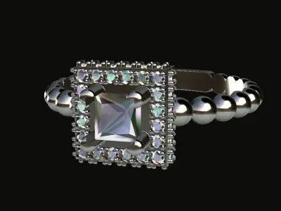 Engagement Ring Free 3D print model