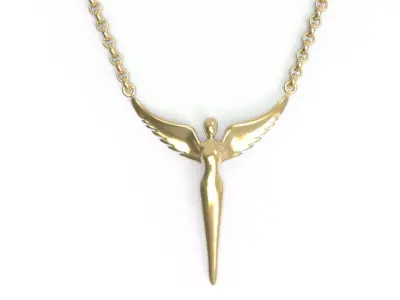 Angel Necklace 3D print model