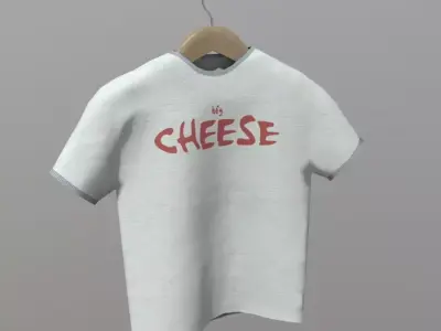 CC0 - Shirt on Hanger Free low-poly 3D model