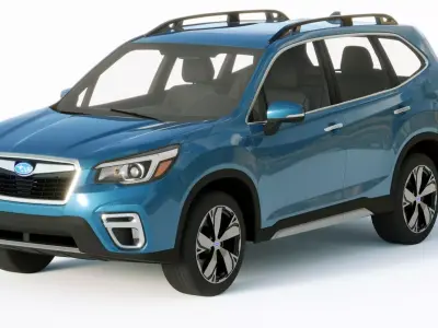 Subaru Forester 2019 3D model