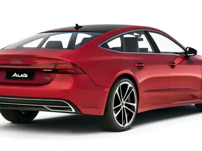 Audi A7 Sportback 2018 3D model