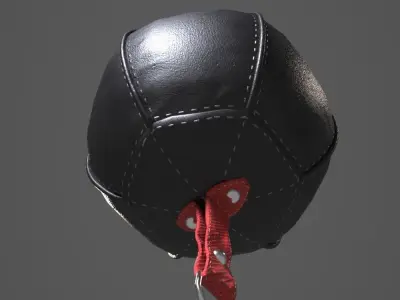Punch Ball 3D Asset Low-poly 3D model