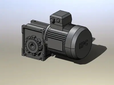 Gear Motor 3D model
