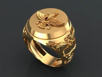 Farahvar ring 4 3D print model
