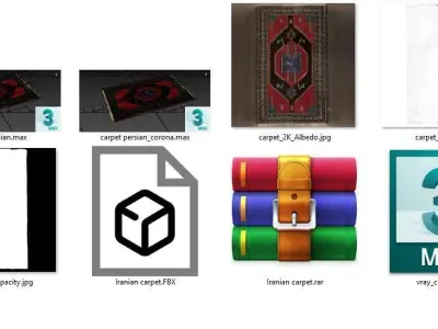 Iranian carpet Texture