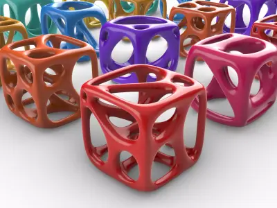 Exoskeleton Boxes 3D print model