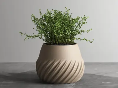 vase 3d print 324 3D print model