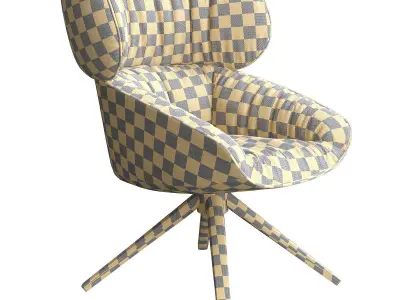 Tabano Armchair 3d model Low-poly 3D model