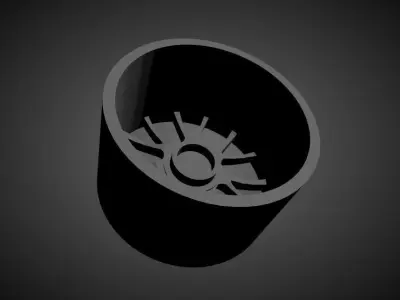 BBS CH-R scalable and Printable rim 3D print model