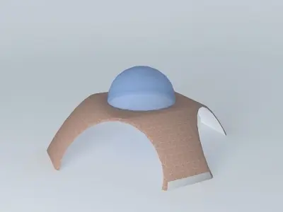 Sport field Free 3D model