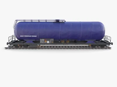 CFR Tanker Rail Car v2 3D model