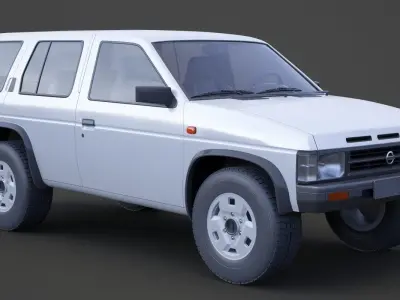 Nissan Terrano 1993 3D model
