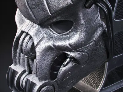 Celtic Predator Mask Replica 3D model