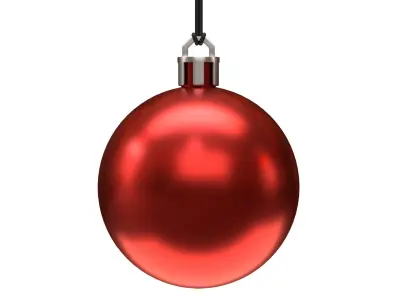 Christmas Ball Collection 03 Low-poly 3D model