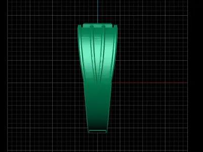 Print Ready STL 3DM  Gents Rings Diamond Men Ring  3D print model 236