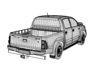 Toyota Hilux 3D model