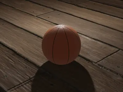Basket Ball 3D model
