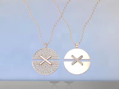 chumet pendant 3D model