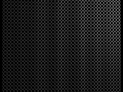 Metal rings decorative curtain 3D model