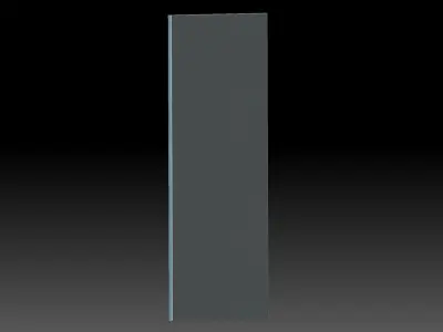Ornament door with ornate design 3D print model