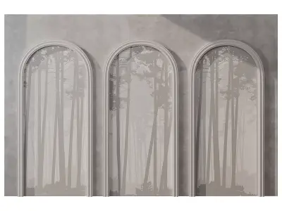 Wall Molding Collection 15 3D Models Low-poly 3D model