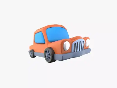 Vintage Car 3D model order
