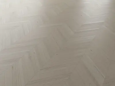 Parquet Oak Mist New Firestop set 1 3D model