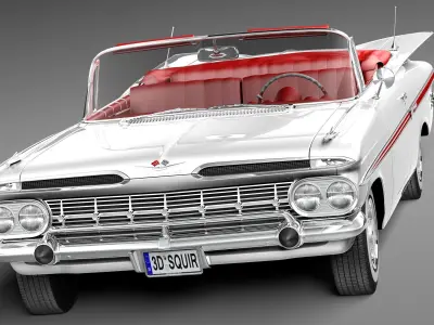 Chevrolet Impala Convertible 1959 3D model