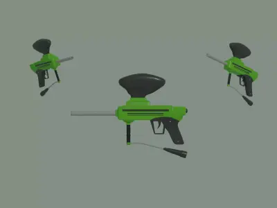 Paintball Gun 3D model