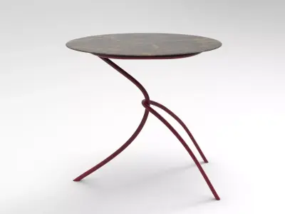 Ziyy Coffee Table Low-poly 3D model
