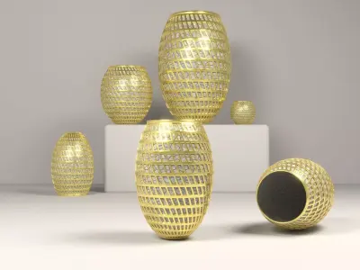 Custom Vase 3D model