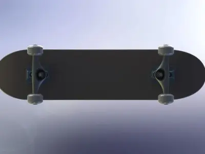 Skateboard Free 3D model shop