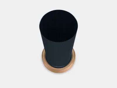 IKEA 365 Knife block Low-poly 3D model
