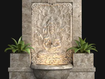 Fountain 23 3D model