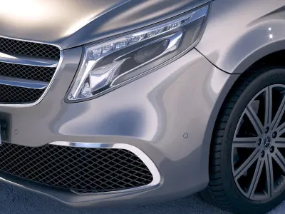 Mercedes-Benz V-Class 2020 3D model