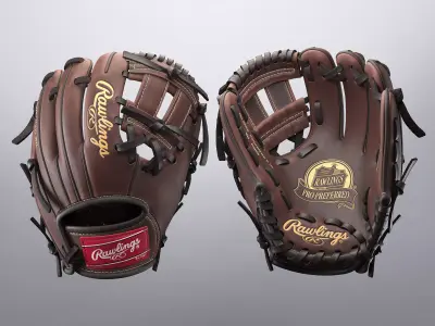 Baseball Glove  3D model