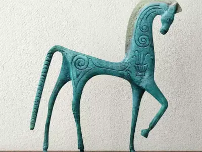 Frederick Weinberg Bronze Sculpture 3D model